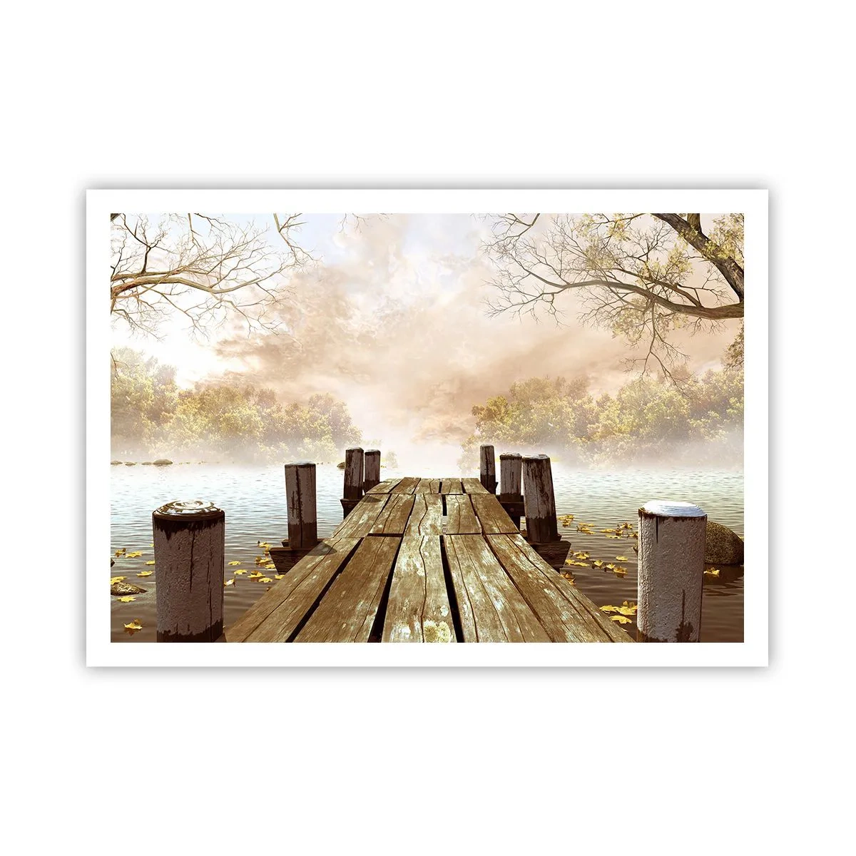 Poster - Tristețea blândă a toamnei - 100x70 cm