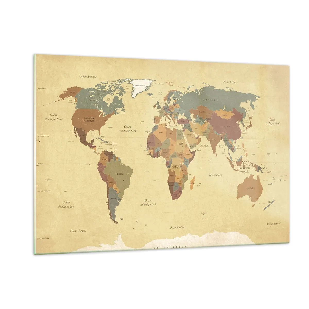 Tablou pe sticlă - Pentru tine - întreaga lume - 120x80 cm