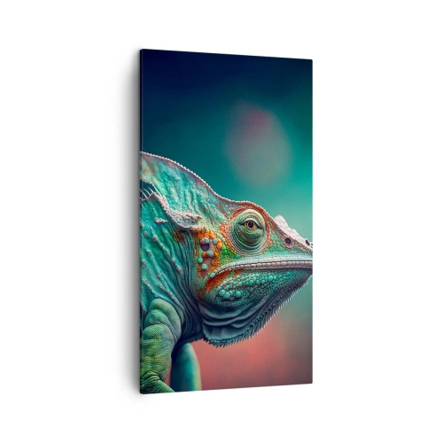 Tablou pe pânză - Mă poți vedea? Nu e bine... - 45x80 cm