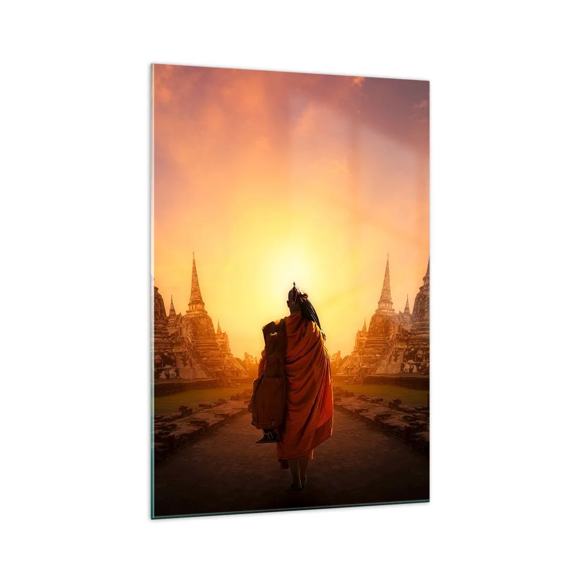 Tablou pe sticlă - În pace prin eternitate - 70x100 cm