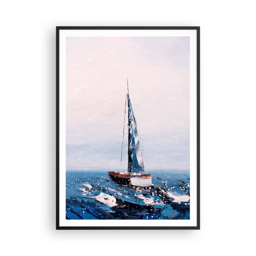 Poster în ramă neagră - Frăția vântului - 70x100 cm