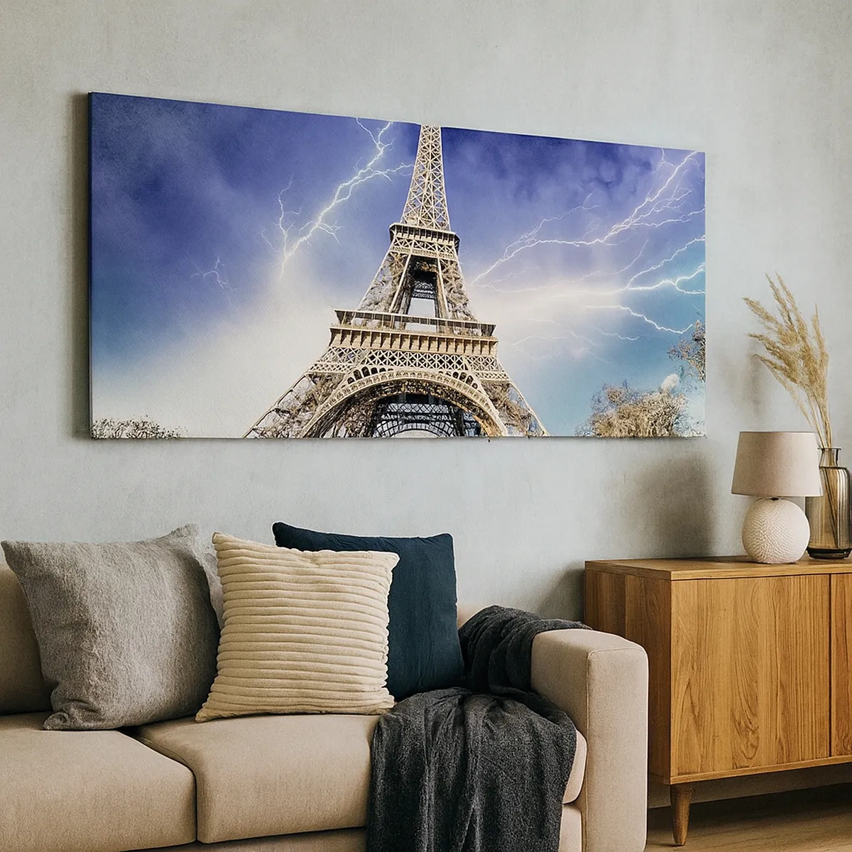 Tablou pe pânză - Stăpânul furtunilor - 30x30 cm