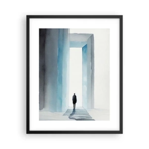 Poster în ramă neagră - Trăiește fără limite - 40x50 cm