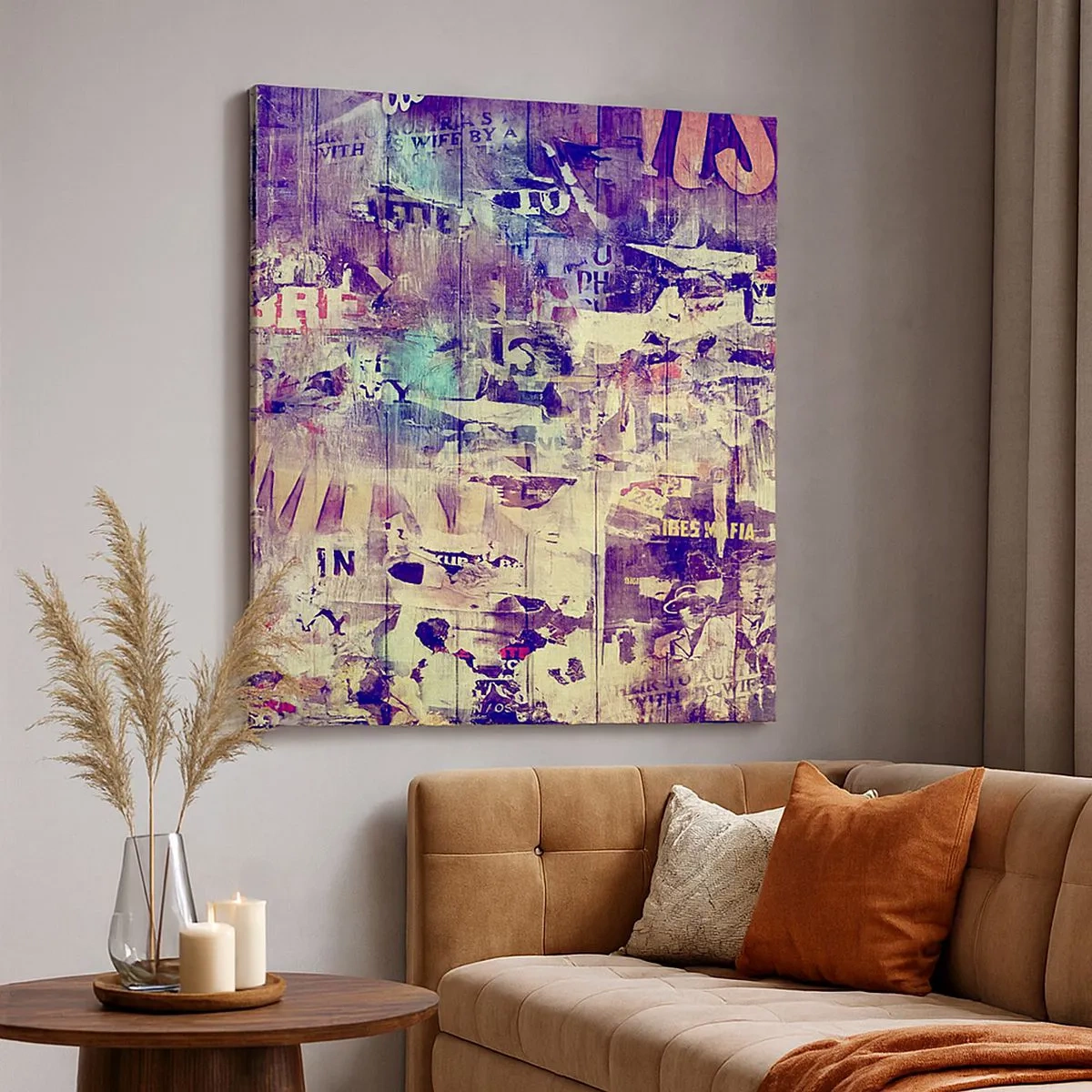 Tablou pe pânză - Și asta e tot ce va rămâne - 30x30 cm