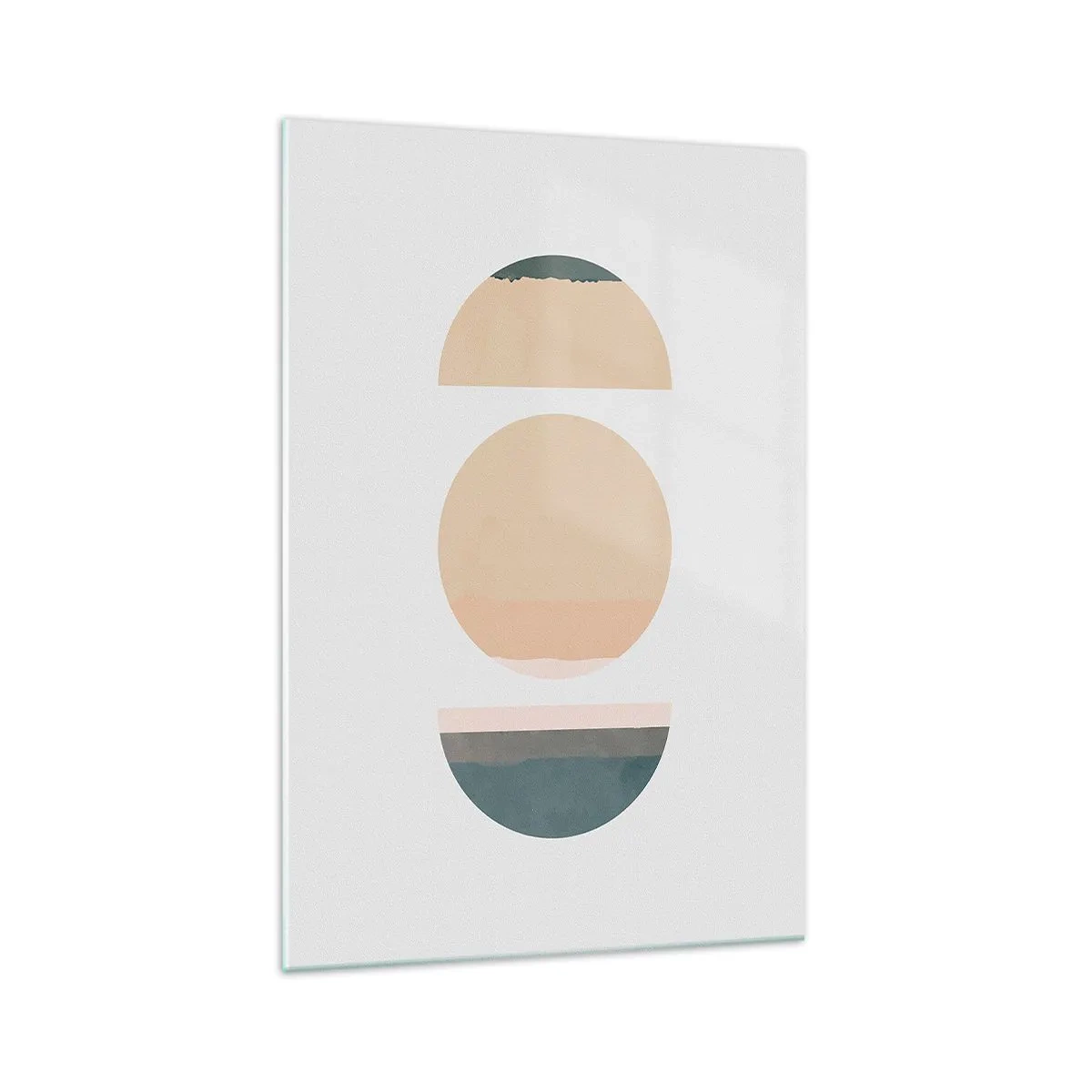 Tablou pe sticlă - Roată cu roată - 70x100 cm