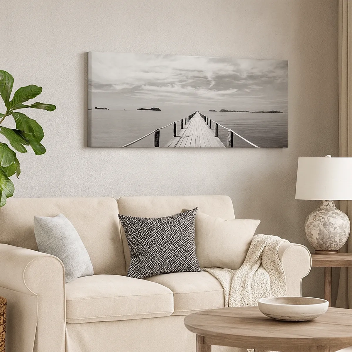 Tablou pe pânză - Ce zici de o călătorie... - 30x30 cm