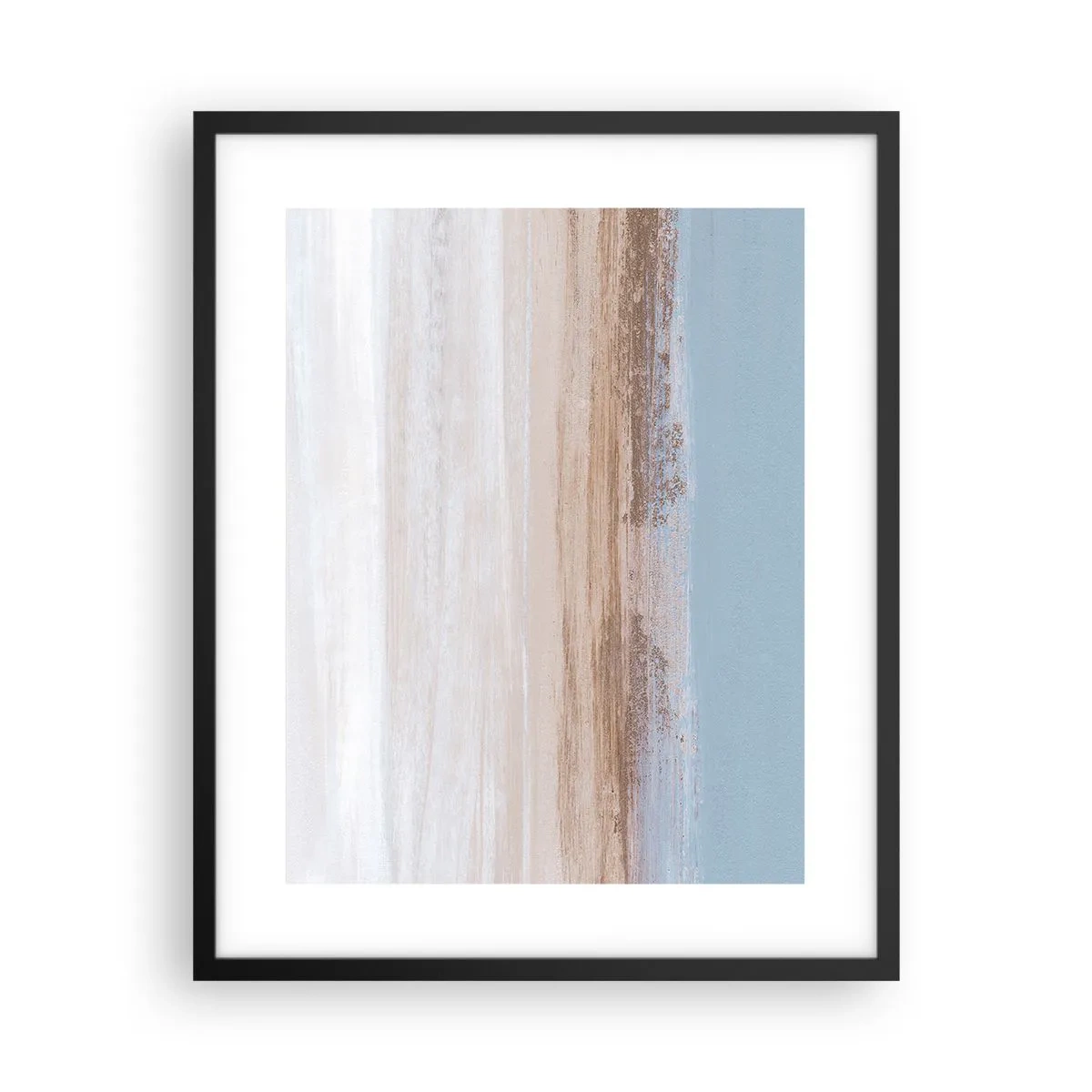 Poster în ramă neagră - Un peisaj ambiguu - 40x50 cm