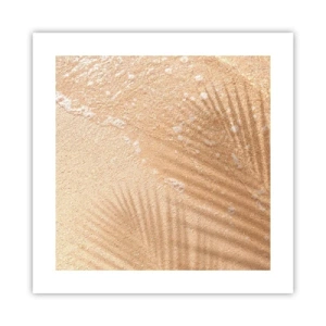 Poster - Umbra unei veri fierbinți - 40x40 cm