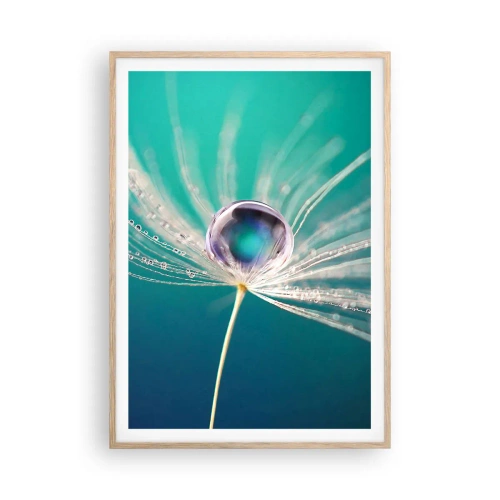Poster în ramă de stejar deschis - Moment mistic - 70x100 cm