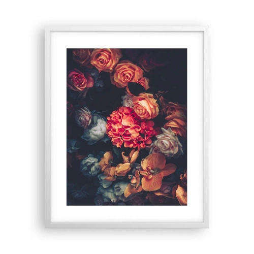 Poster în ramă albă - Ca la maeștri olandezi - 40x50 cm