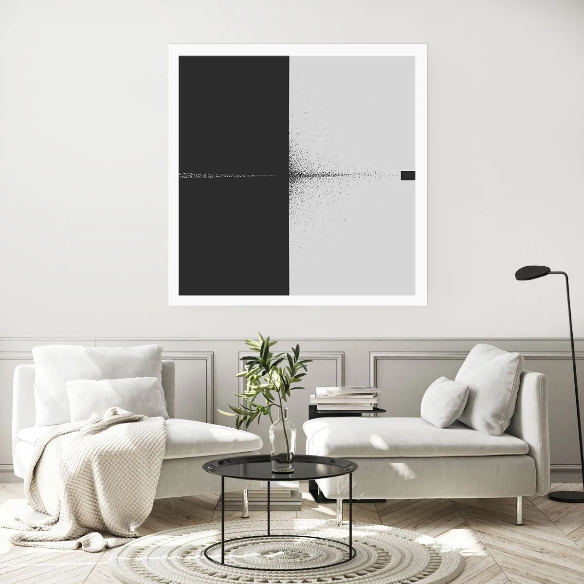 Poster - Direct la țintă - 40x40 cm