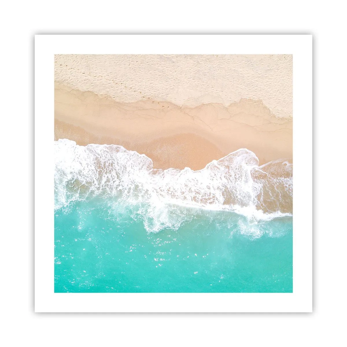 Poster - Atingere mângâietoare - 50x50 cm