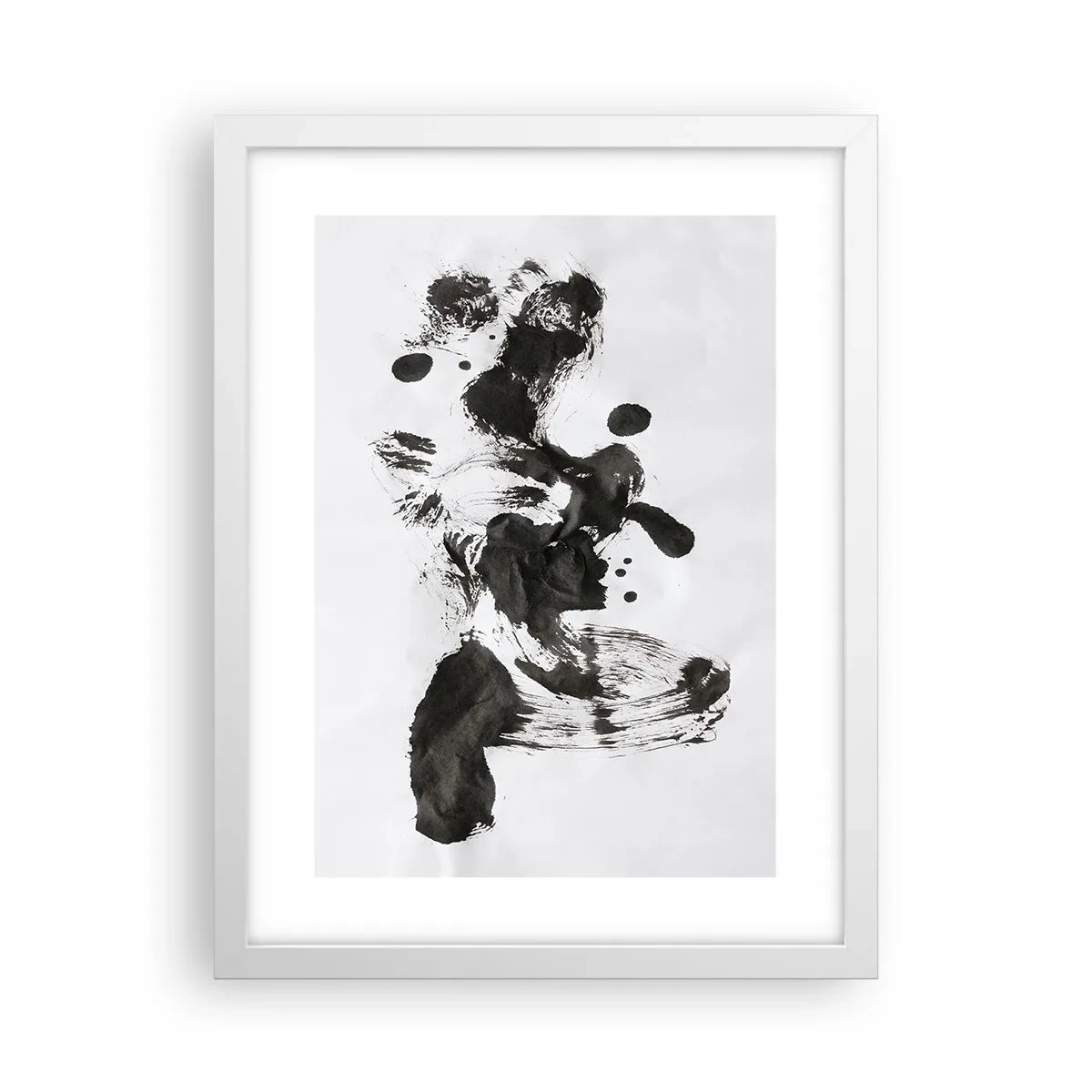 Poster în ramă albă - Metodă în nebunie? - 30x40 cm