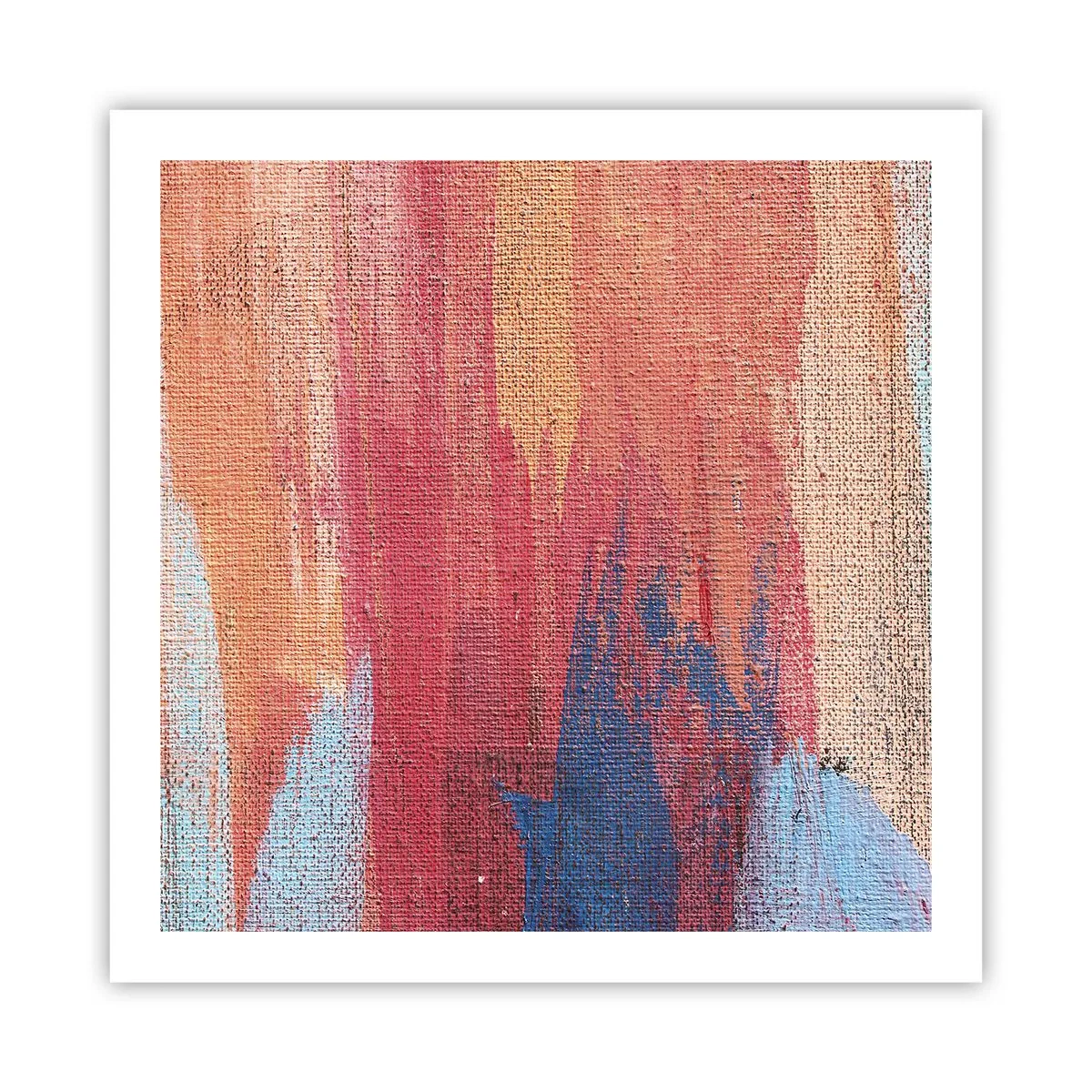 Poster - Plutind prin curcubeu - 60x60 cm