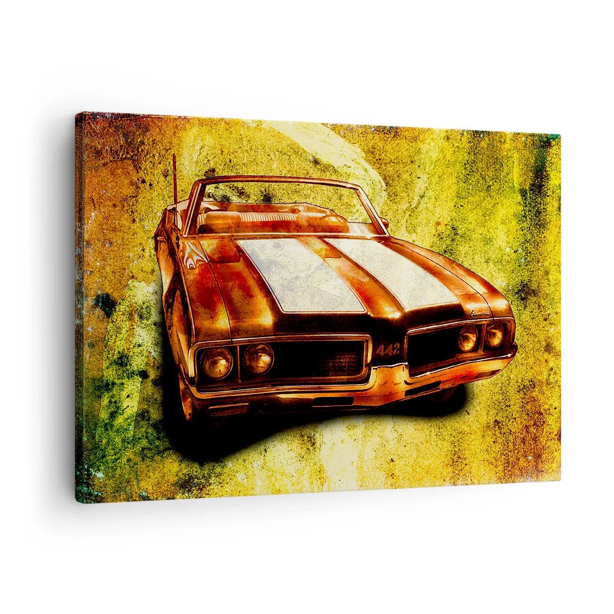 Tablou pe pânză - Puterea fermecătoare a formelor - 70x50 cm