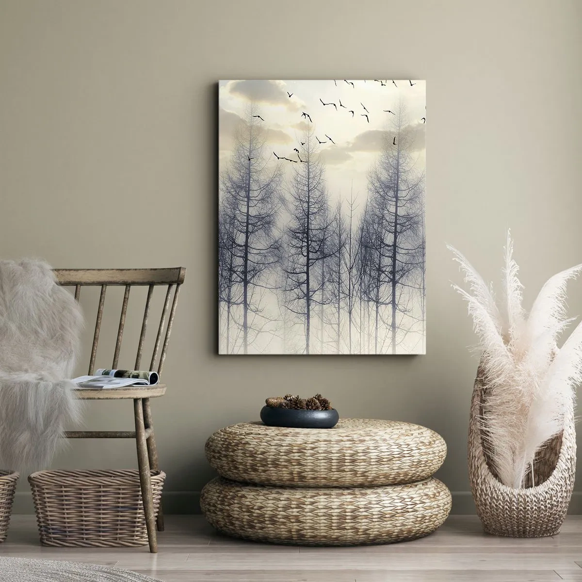 Tablou pe pânză - Spiritele pădurii - 50x70 cm