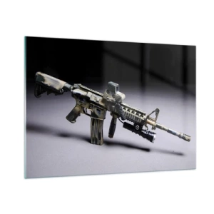 Tablou pe sticlă - Întotdeauna amenințătoare - 100x70 cm