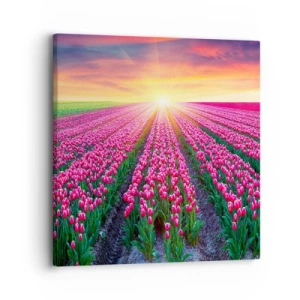 Tablou pe pânză - Ferma de frumusețe - 30x30 cm