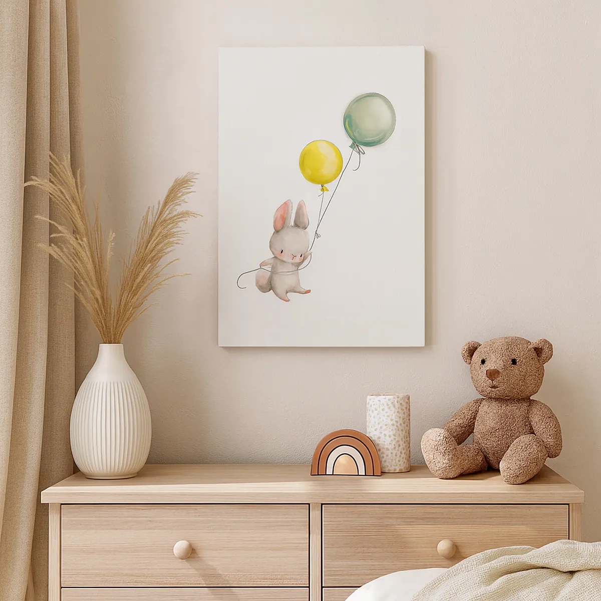 Tablou pe pânză - Voi zbura și eu! - 50x70 cm