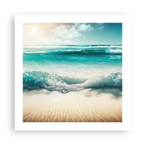 Poster - Calmul oceanului - 50x50 cm