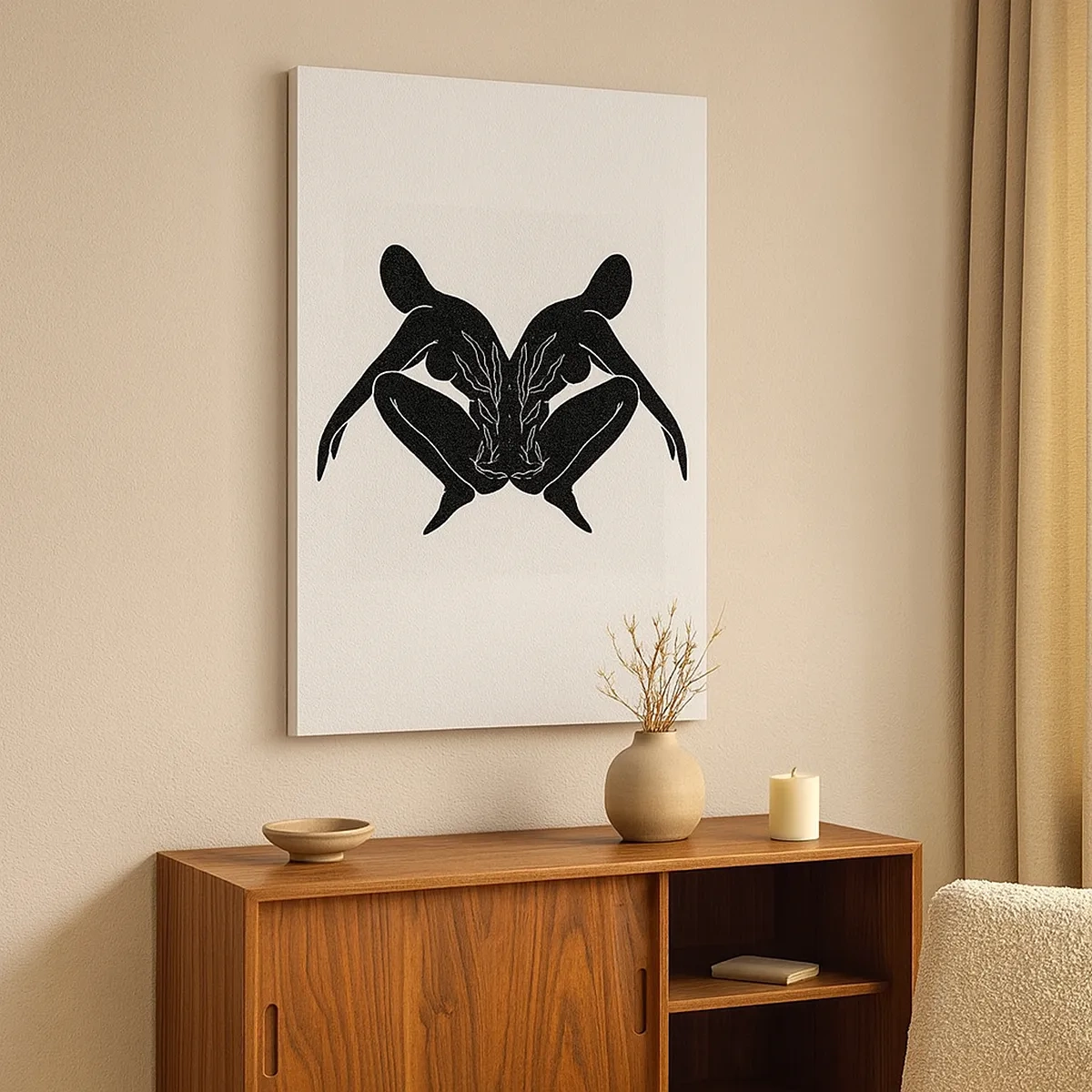 Tablou pe pânză - Suflet comun - 50x70 cm