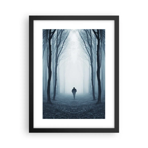 Poster în ramă neagră - Și totul este simplu și clar - 30x40 cm