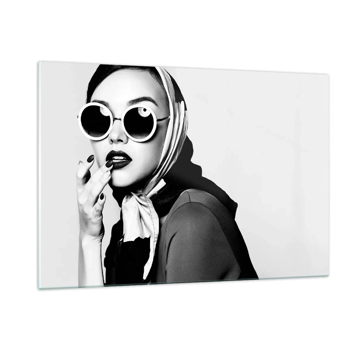 Tablou pe sticlă - Salutări din anii `60. - 120x80 cm