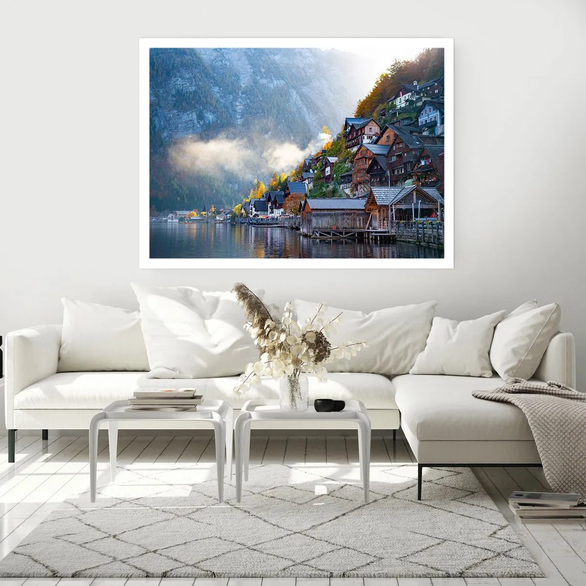Poster - Atmosferă alpină - 91x61 cm