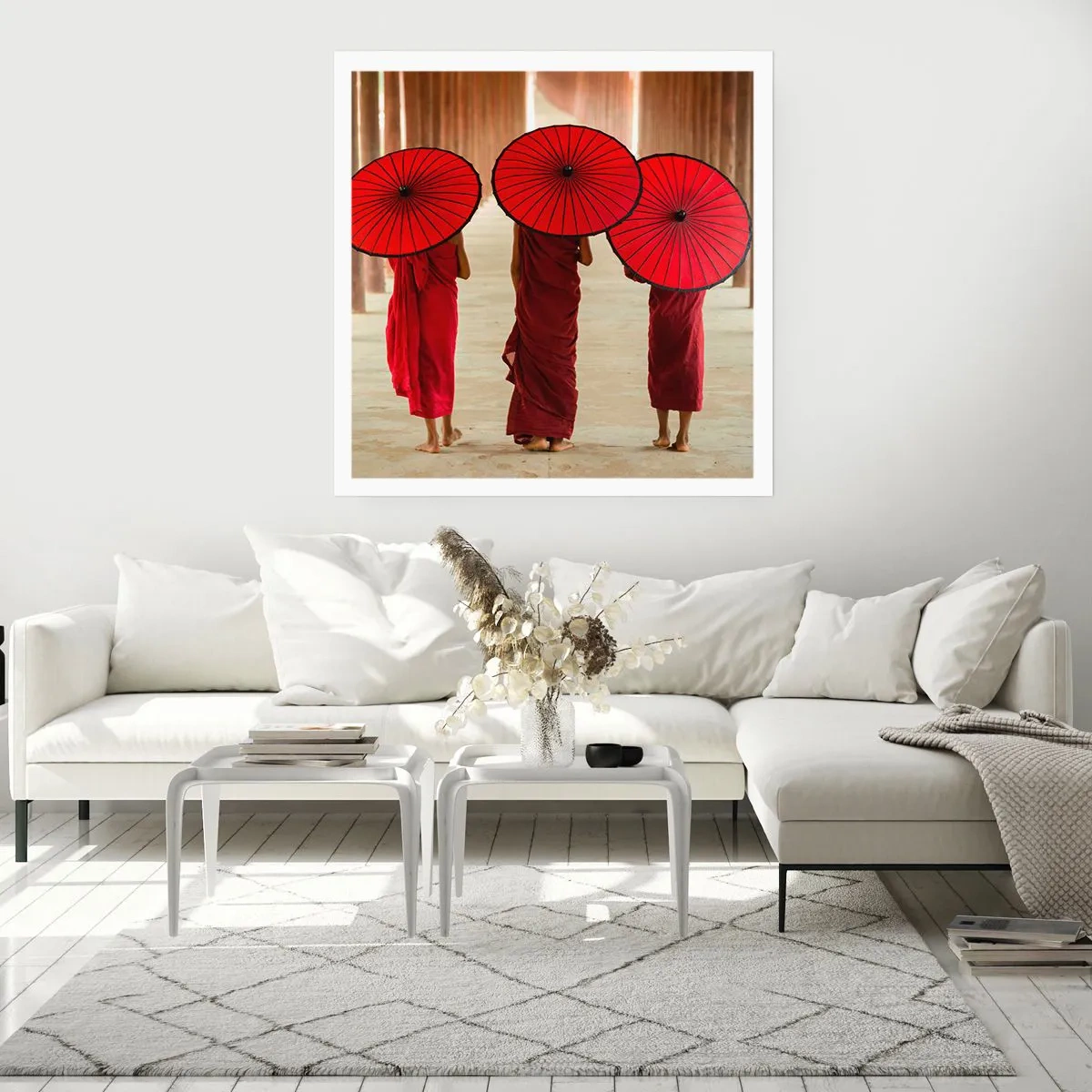 Poster - Pe drumul spre Tărâmul Pur - 60x60 cm