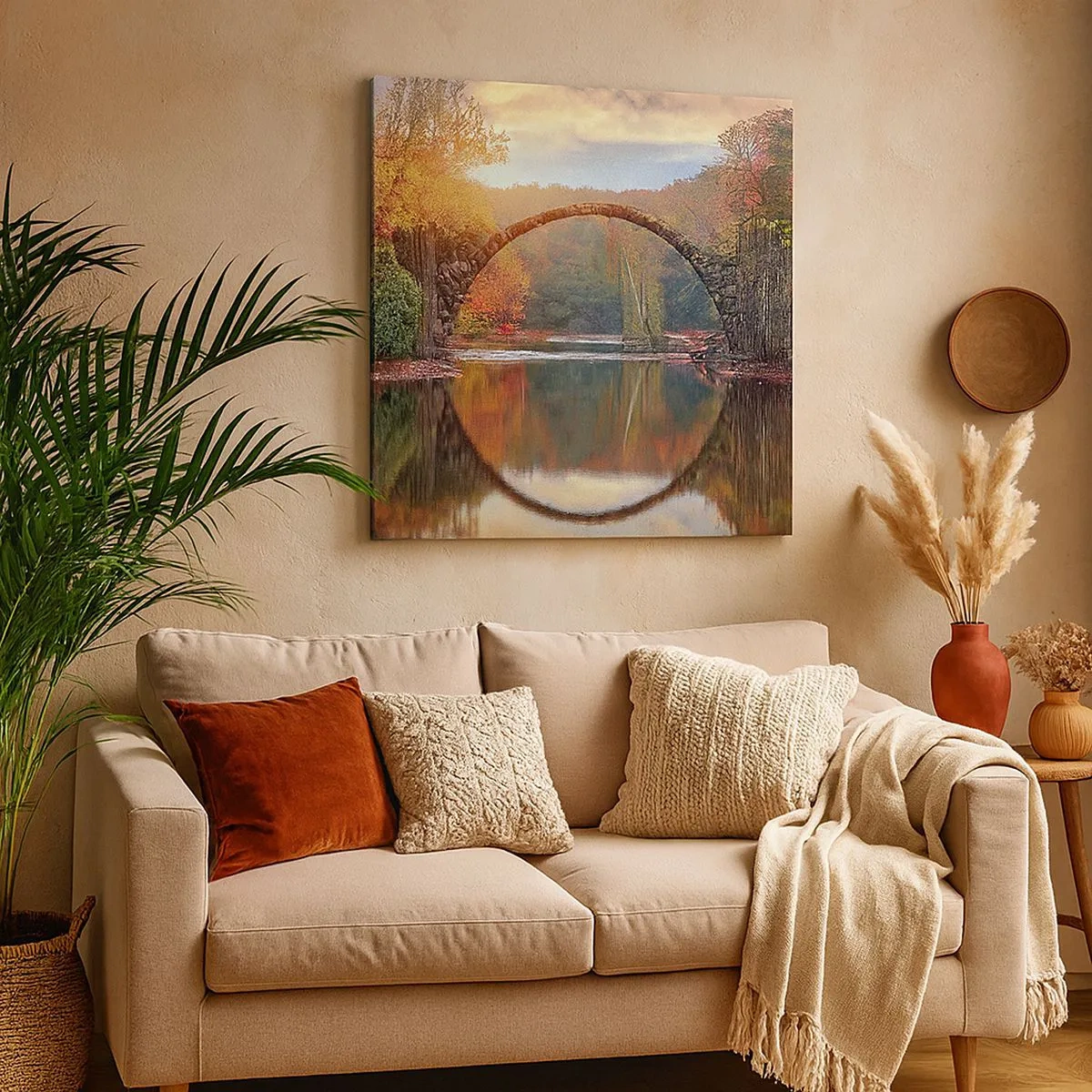 Tablou pe pânză - De cealaltă parte a oglinzii - 30x30 cm