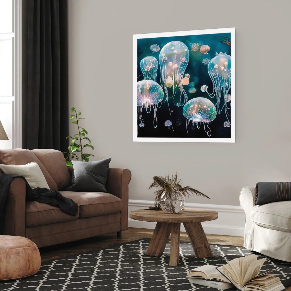 Poster - Balul subacvatic - 30x30 cm