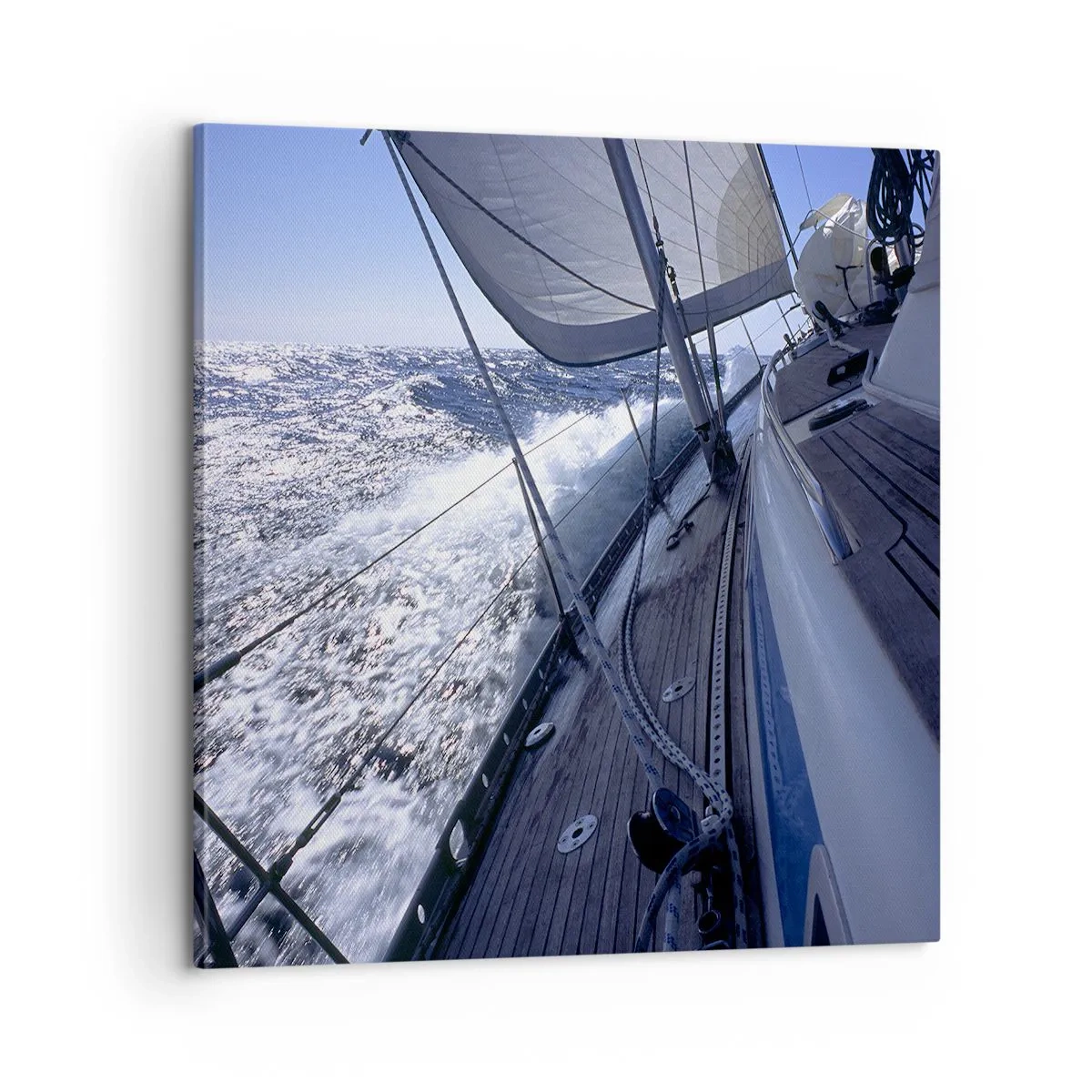 Tablou pe pânză - Știu ce înseamnă să fii o pasăre - 60x60 cm