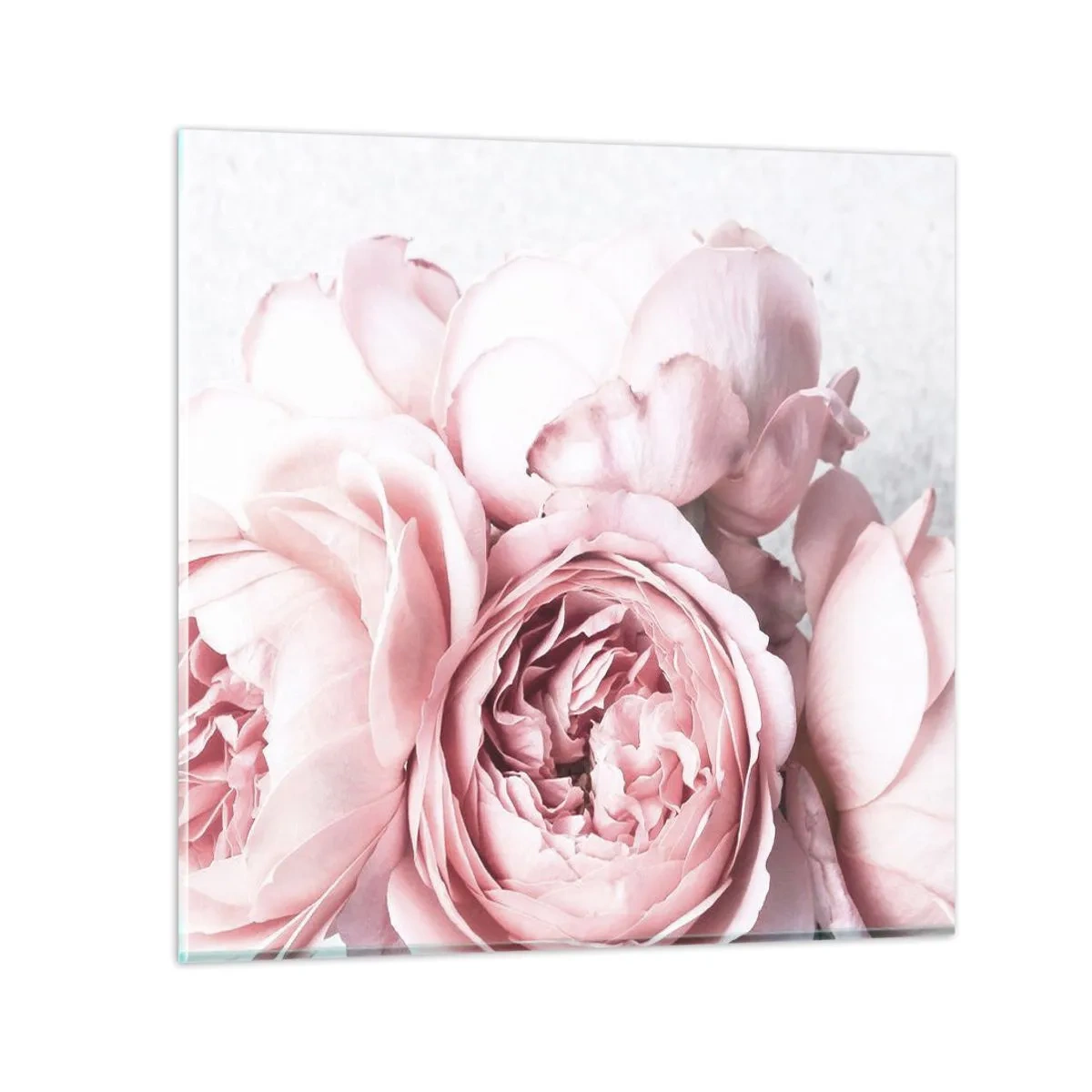 Tablou pe sticlă - Pentru romantici - 30x30 cm