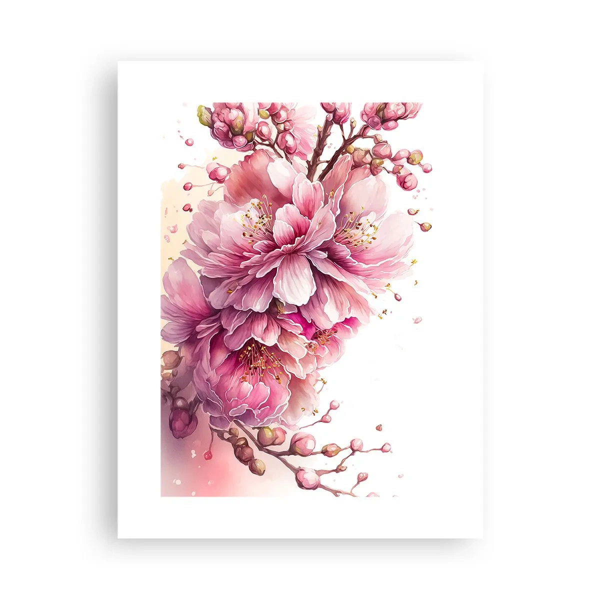 Poster - Flori de cireș - 30x40 cm
