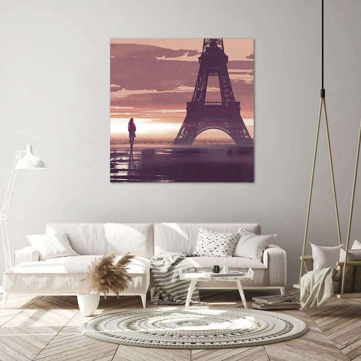 Tablou pe pânză - Doar ele două - 60x60 cm