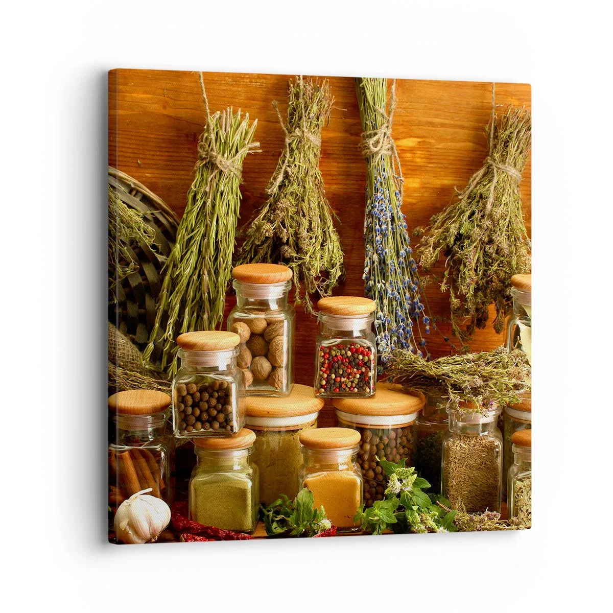 Tablou pe pânză - Vrăjitorie de bucătărie - 30x30 cm