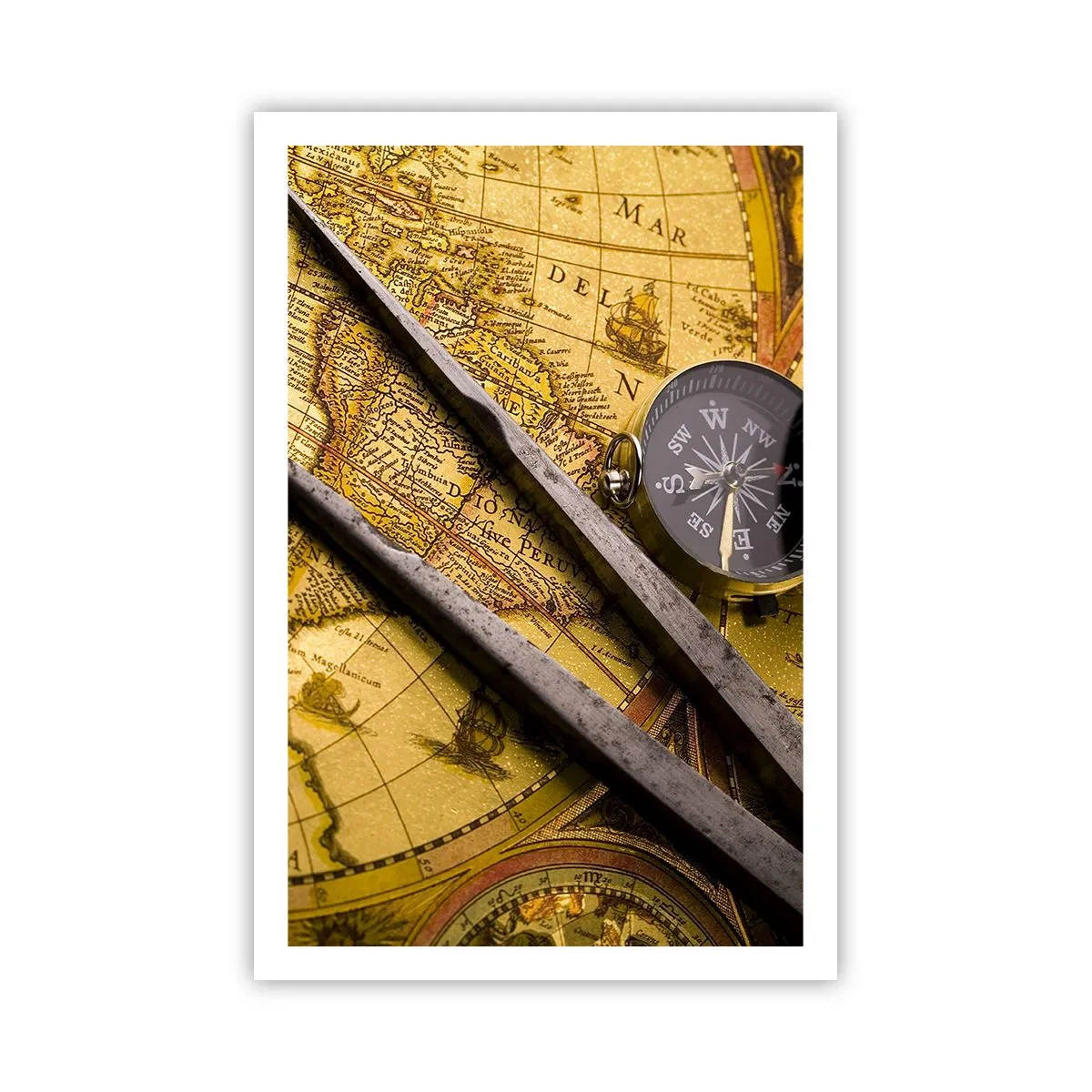 Poster - Unde sunt aceste comori? - 61x91 cm