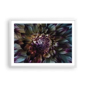 Poster în ramă albă - Înflorirea tinereții - 70x50 cm