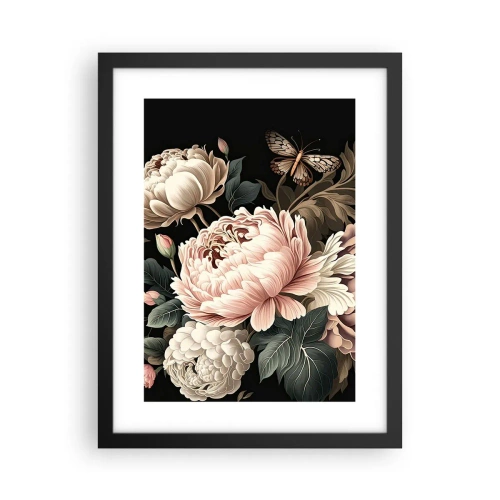 Poster în ramă neagră - În stil baroc - 30x40 cm