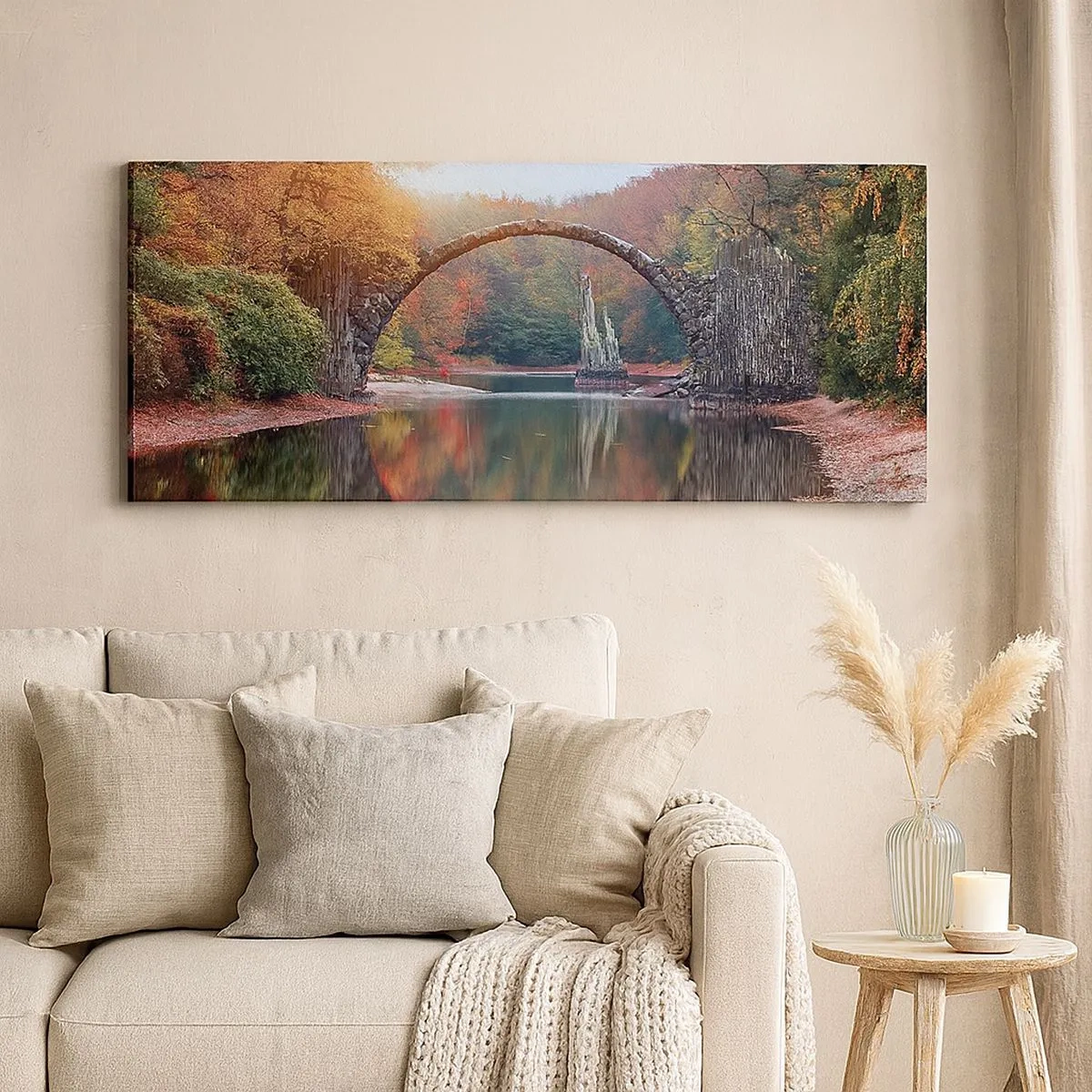 Tablou pe pânză - De cealaltă parte a oglinzii - 100x40 cm