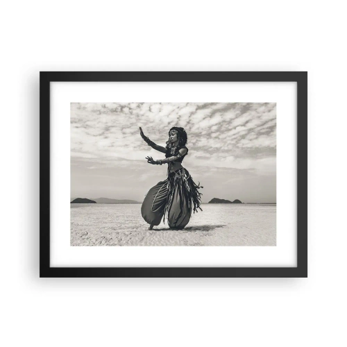 Poster în ramă neagră - Dansul insulelor sudice - 40x30 cm