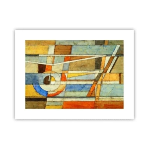 Poster - Cubismul în construcție - 40x30 cm