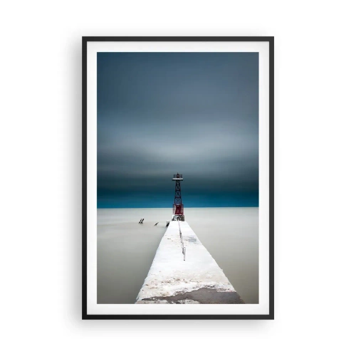 Poster în ramă neagră - Pentru a întâlni infinitul - 61x91 cm
