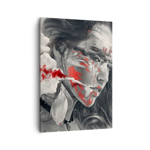 Tablou pe pânză - În aburul absurdului - 50x70 cm