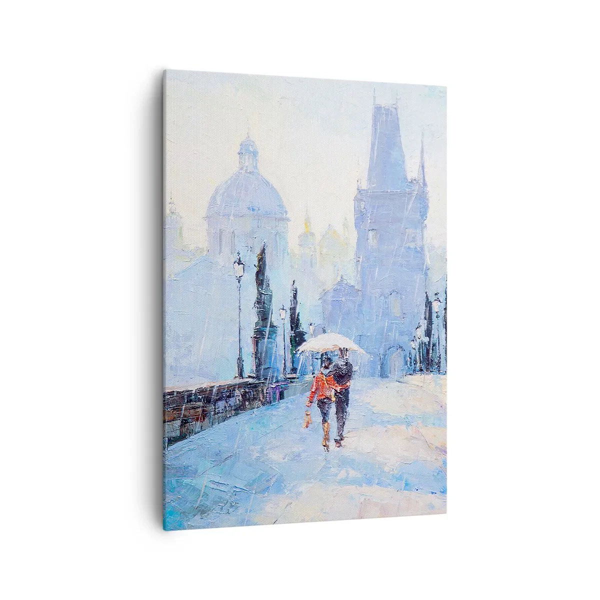 Tablou pe pânză - Probabil că am fost vrăjiți de ploaie - 70x100 cm