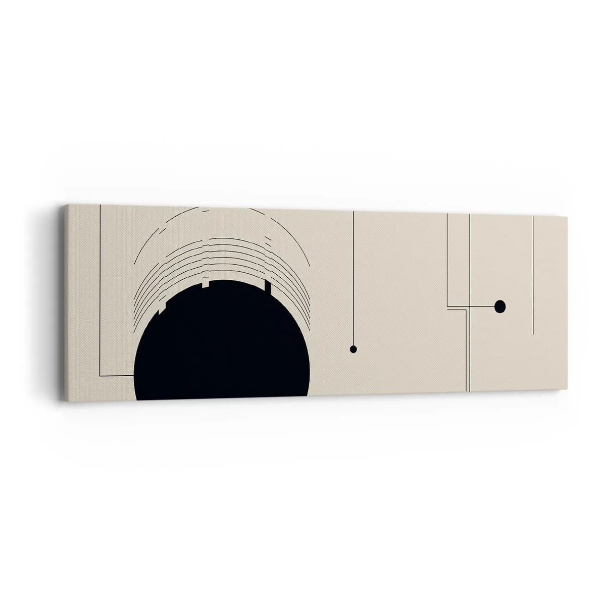 Tablou pe pânză - Compoziție flexibilă și dinamică - 90x30 cm