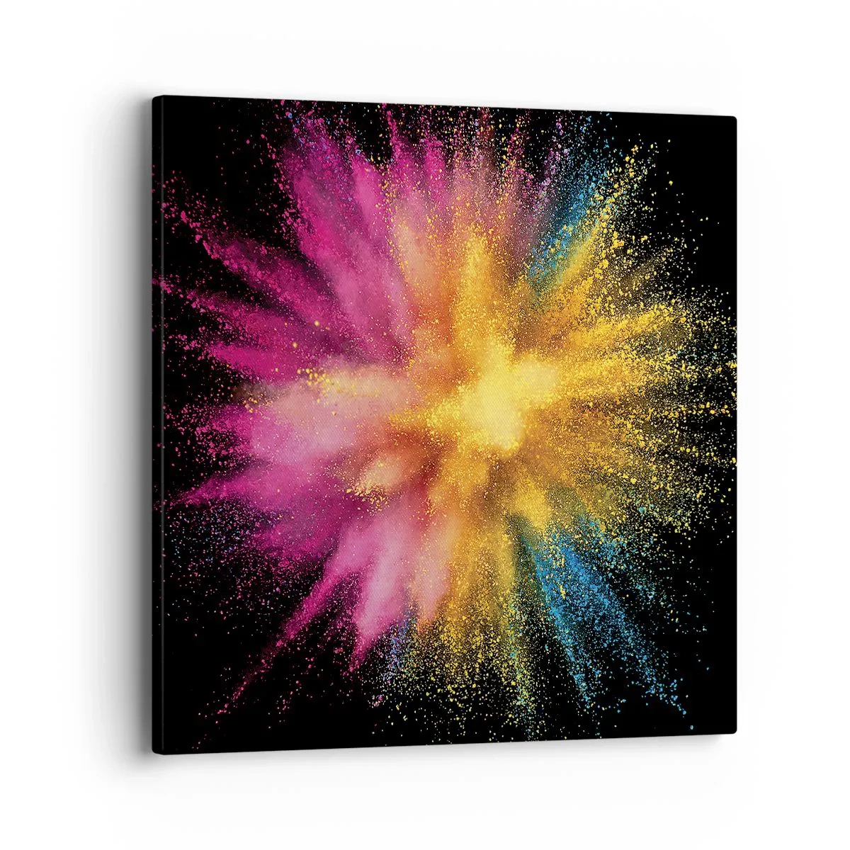 Tablou pe pânză - Nașterea culorii - 40x40 cm