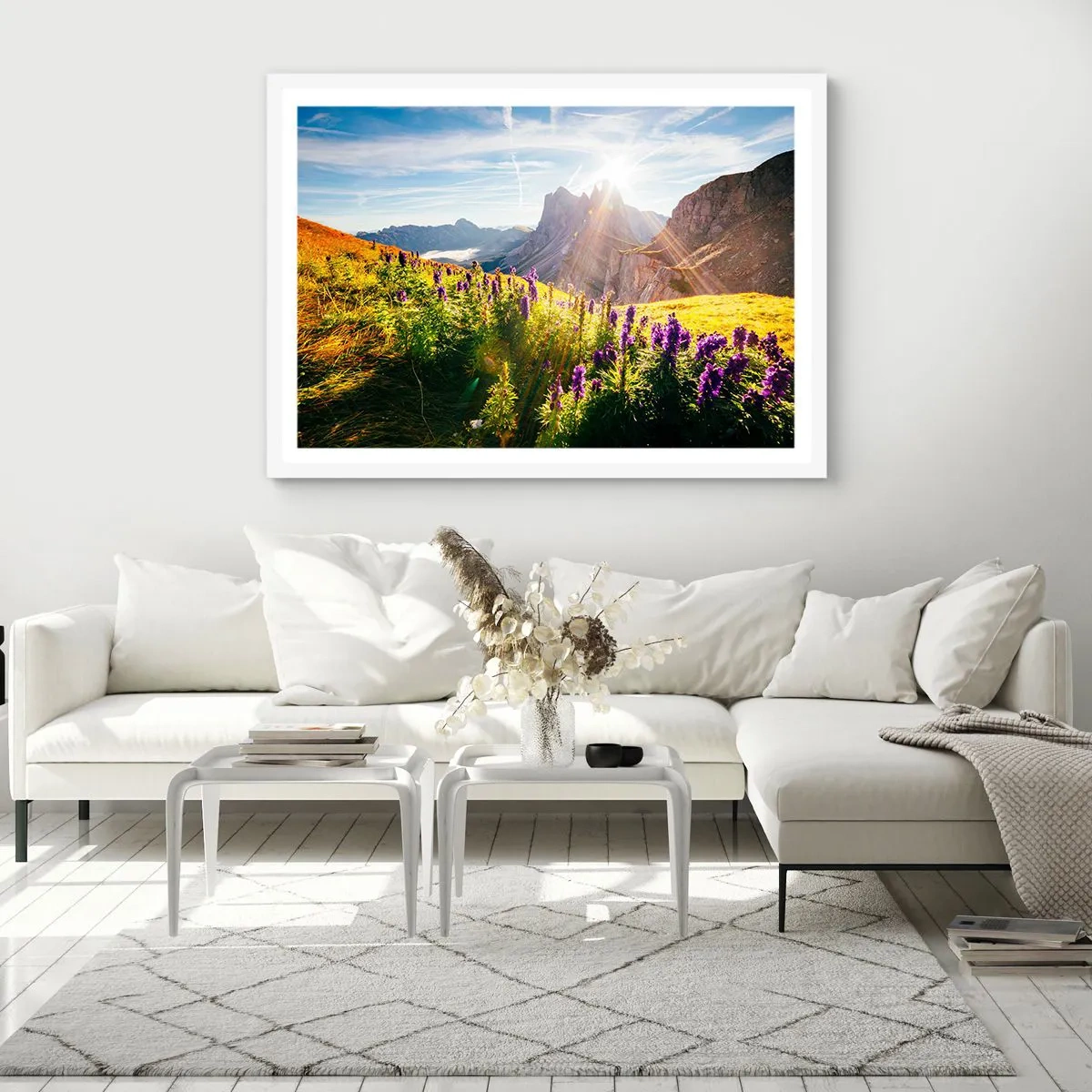 Poster în ramă albă - Viața secretă a ierburilor - 70x50 cm