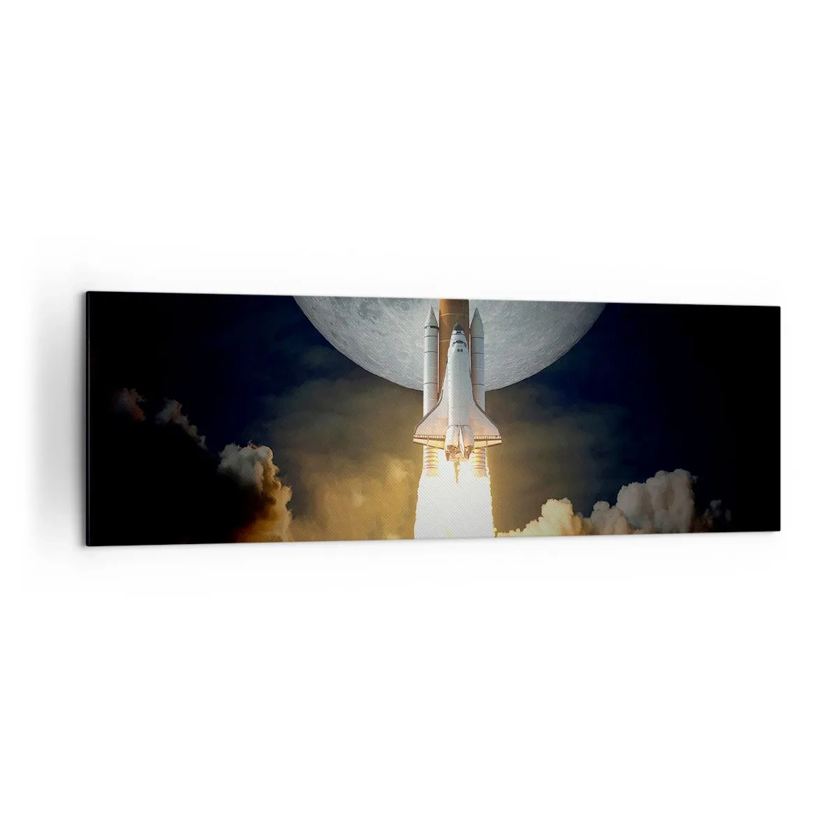 Tablou pe pânză - Începutul unei aventuri nepământene - 160x50 cm