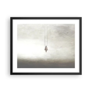 Poster în ramă neagră - Copilul din noi - 50x40 cm